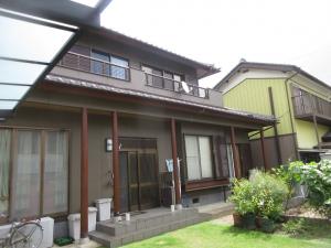 一条工務店の住宅を外壁塗り替え