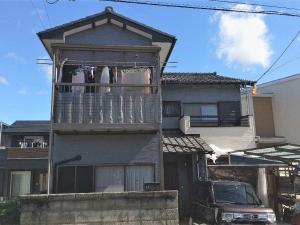 ニチハの外壁材で外壁カバー工事